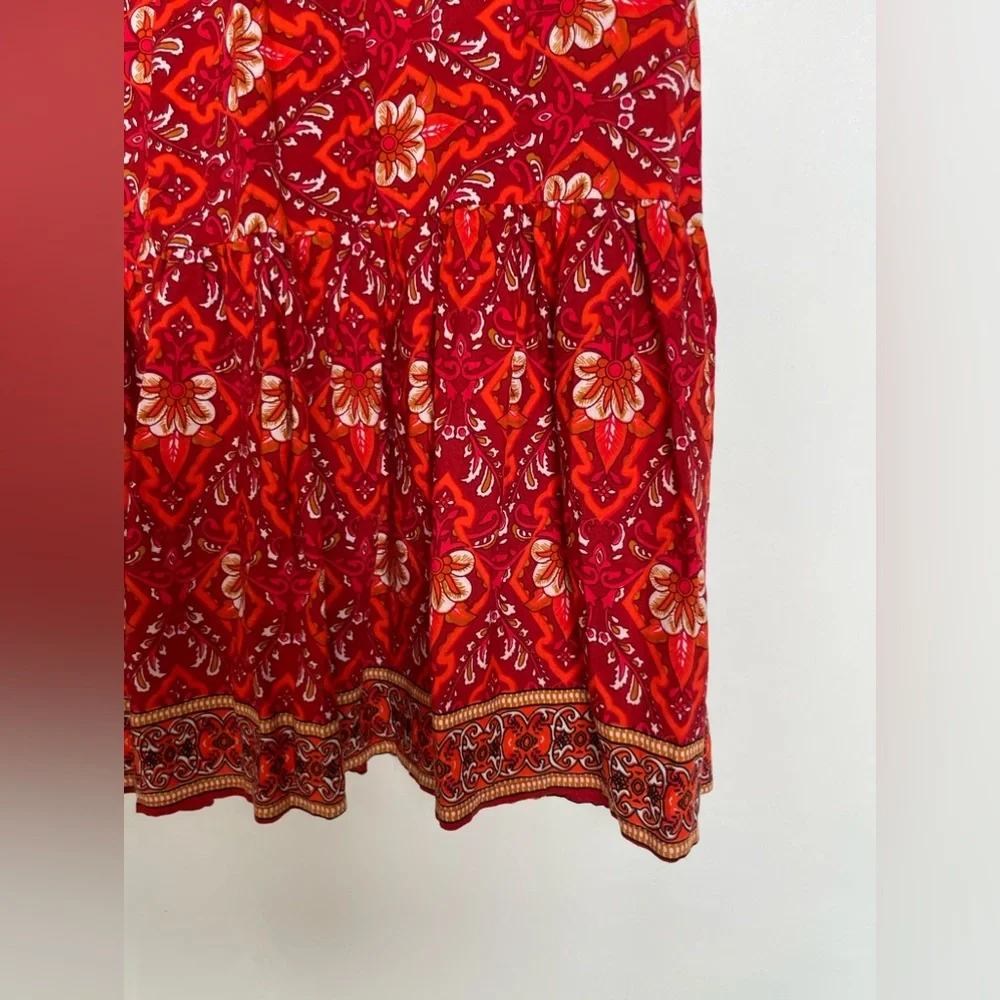 NWT Boho Maxi Wrap Dress - Small/Medium - Picture 14 of 16